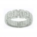 0.75 CT Men's One Of A Kind Wedding Band Ring With Round Cut Diamonds